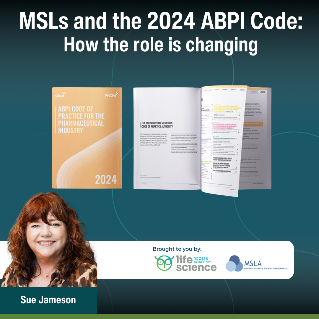 MSLs and the 2024 ABPI Code: How the role is changing